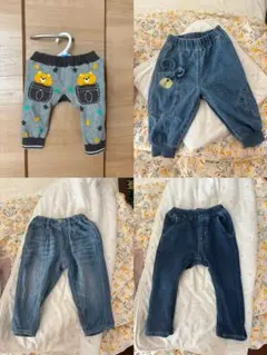 ベビーボトムス　80cm 4枚セット