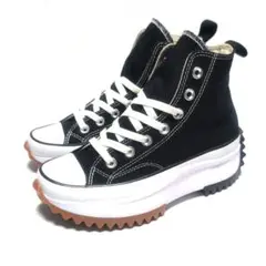 レア】Converse ランスターハイク トリプルホワイト21.5 22cm厚底 レア】Converse ランスターハイク トリプルホワイト21.5 22cm