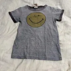 denim dungaree ニコちゃんリンガーtee 120cmのサムネイル