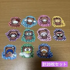 サンリオキャラクターズ　ステッカー付きチョコ　シールのみ
