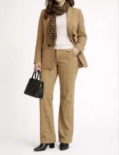 【美品】バーバリーロンドン ノバチェック　パンツ 48 ベージュ