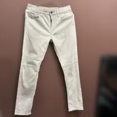 ライトベージュ スリムフィットデニム ジーンズ2点セット‼️