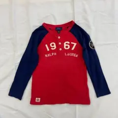 ポロラルフローレン ヘンリーネック ラグラン ロンT キッズ 6