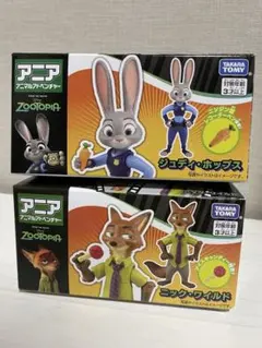 アニア　ズートピア　ジュディ　ニックのサムネイル