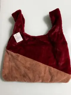 フェイクファートートバッグ