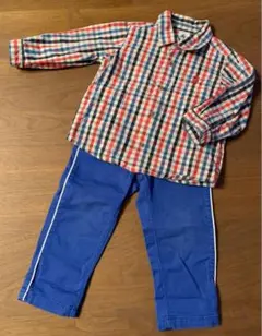 プチバトー ⭐︎シャツとパンツのセット