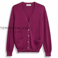 美品♡ トゥモローランド トリコット ニット ミディ丈 カーディガン