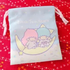 サンリオ キャラクターズ プチ巾着 リトルツインスターズ