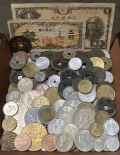 外国銀貨まとめ　約1.7kg 外国銀貨まとめ 約1.7kg 世界の古銭・旧貨幣・外国コイン まとめ売り【重