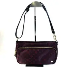 未使用品✨ラシット RUSSET 2wayショルダーバッグ ボルドー 総柄