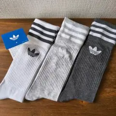 【ベーシックカラー・S】adidas アディダス オリジナルス　ソックス　靴下のサムネイル