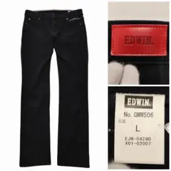 EDWIN エドウィン デニムパンツ ブラック 31 E403F B3169 - メルカリ