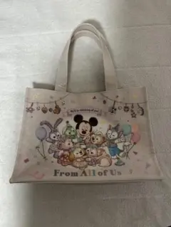 ダッフィー&フレンズ　フロムオールオブアス　トートバッグ