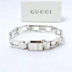 GUCCI グッチ ブレスレット ベネチアン スクエア 21cm 925 - メルカリ