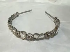 ビジュー　ヘアカチューシャ