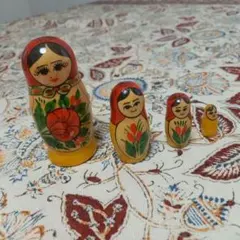 マトリョーシカ 花柄