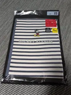 UNIQLO ミッキーマウス ボーダー Tシャツ XS