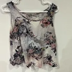 Forever 21 花柄タンクトップ　海外古着
