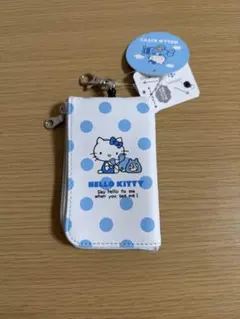 HELLO KITTY 水玉模様 小物入れ