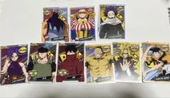 ヒロアカ　ヒーローズチップス　9枚セット