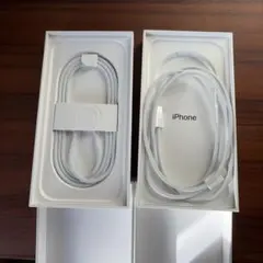 iPhone 17 ホワイト・ブラック 充電ケーブル付き 空箱