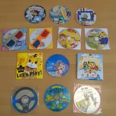 ベネッセこどもチャレンジお試しDVD13枚セット　しまじろう