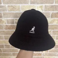 KANGOL ハット　ブラックMサイズ