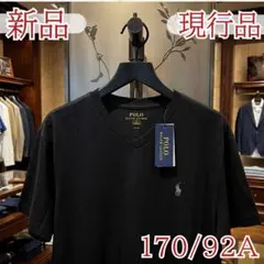 新品 現行 POLO ラルフローレン Tシャツ メンズ ブラック L