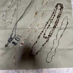 【まとめ売り】ビーズアクセサリー　ネックレス
