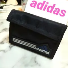 ⭐️adidas⭐️ 二つ折り財布 ブラック ナイロン製のサムネイル