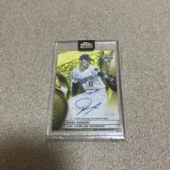 2025 Topps Chrome 佐々木朗希 直筆サイン PSA8&10 - メルカリ