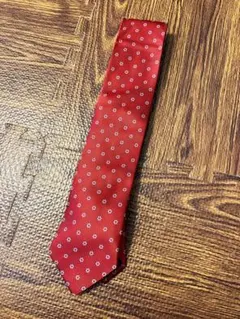 BRICK HOUSE 花柄 ネクタイ レッド