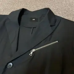 【モード】着画あり！HARE ブラック テーラードジャケット