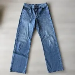 試着のみ　ユニクロ　JW ANDERSON ストレートデニムパンツ 　25