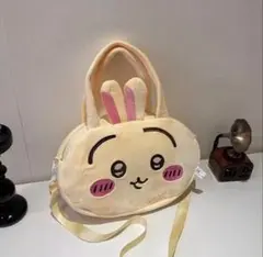 新品人気大容量 치이카와 우사기 ショルダーバッグ ハンドバッグ イエロー