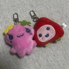 たまごっち　ミニミニChibiぬいぐるみマスコット　ふらわっち　いちごっち
