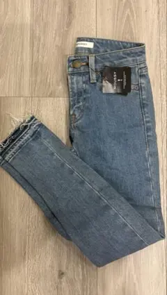 【未使用品】MOUSSY デニム 切りっぱなし マウジー