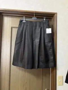 新品　comme des garcons サテン 2タックワイドショーツのサムネイル