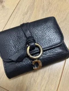 Chloe 三つ折り財布 ブラック