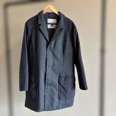 TOMMY HILFIGER チェスターコート ネイビー