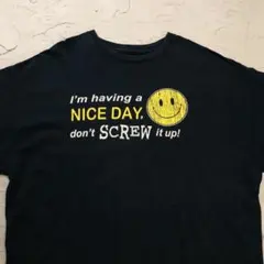 Tシャツ ニコちゃん　メッセージ