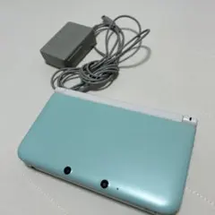 ニンテンドー3DS LL 水色/ホワイト 本体 充電器付き