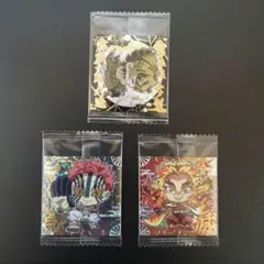 鬼滅の刃ウエハース　其の参シークレット　鬼滅の刃シール ３枚s　其の参　②