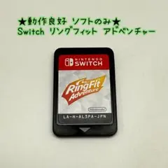 E★動作良好 ソフトのみ★Switch リングフィット アドベンチャー