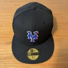 NEW ERA 59FIFTY NY Mets キャップ ブラック 7 5/8
