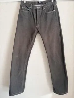 A.P.C. ブーツカットデニム 32 グレー　ヴィンテージ