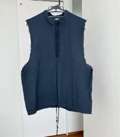 Fujimoto IndiaFabric OverdyedVest Shirt