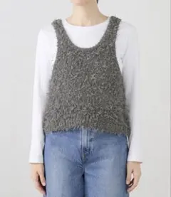 新品タグ付き✨SLOBE IENA リングツイードジレ サマー ベスト グレー セール】リングツィードジレ（ベスト）｜SLOBE IENA