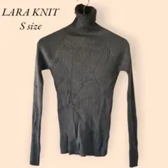 ララニット 細身 タートルネック