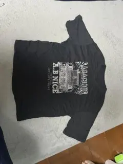 ブラック 半袖 Tシャツ グラフィックプリント